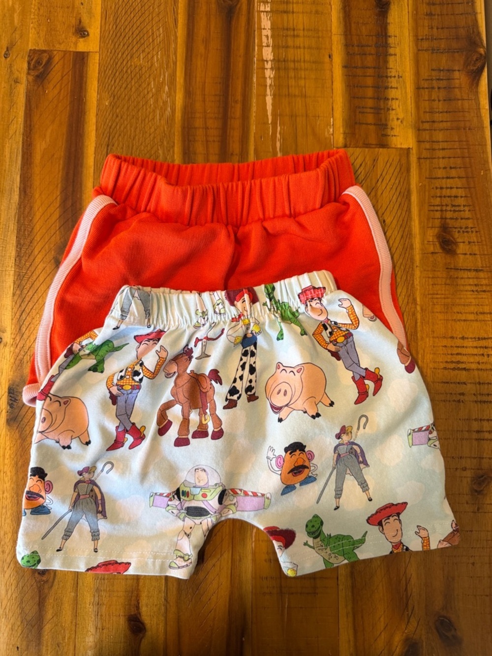 Hanna Andersson & Hayden and Grant Baby Shorts Set Bundle Toy Story Character